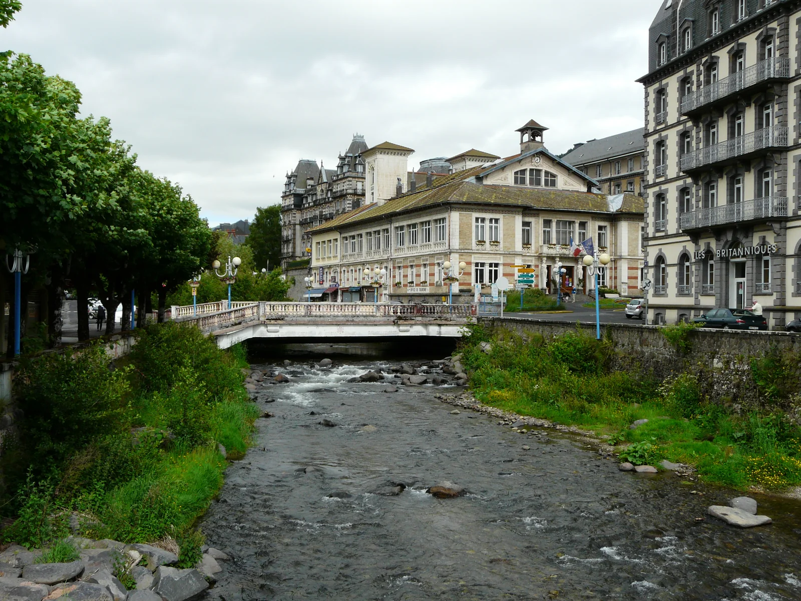 La Dordogne à La Bourboule
