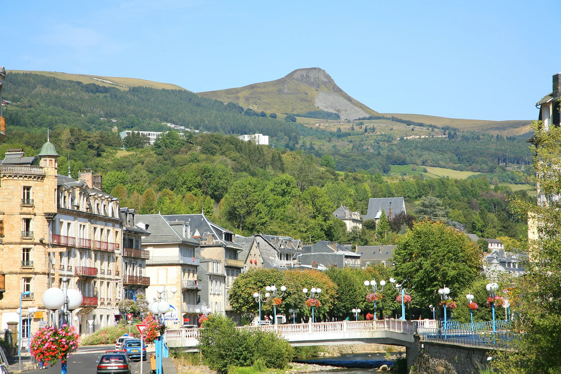 Centre de La Bourboule et Banne d’Ordanche